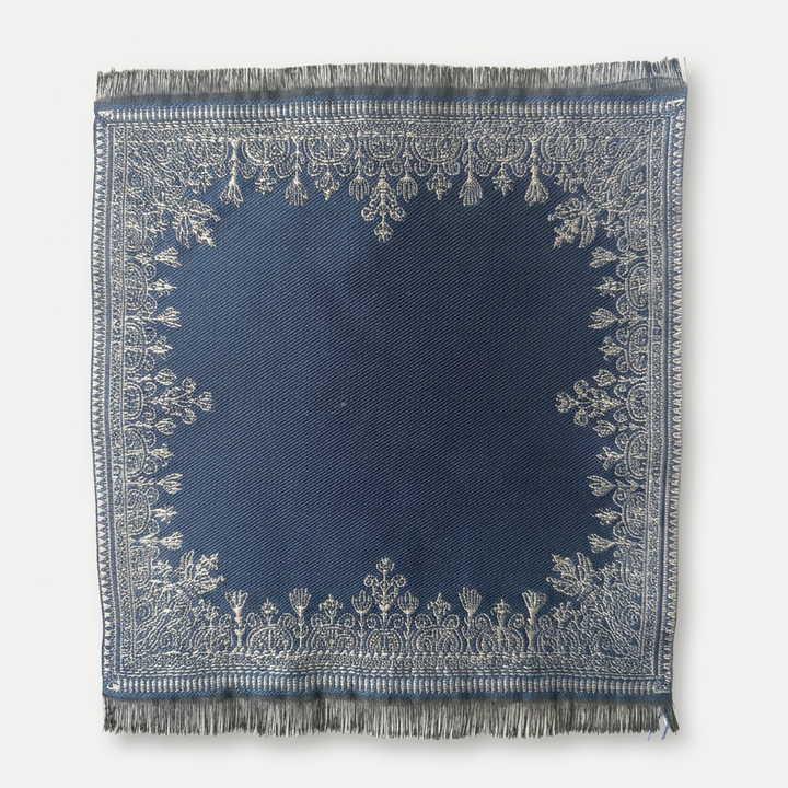 Double-sided Silk-Infused Miniature Turkish Carpet
