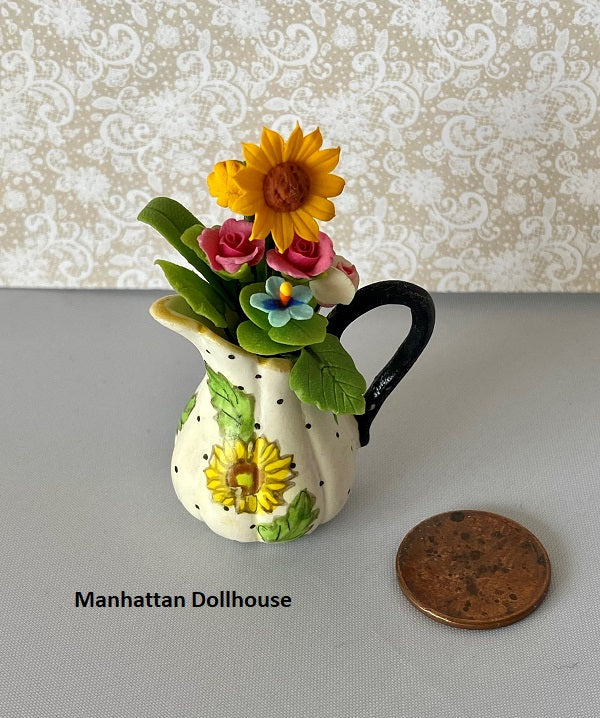 Sunflowers in a Sunflower Vase