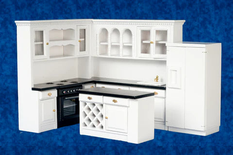 Black and White Kitchen
