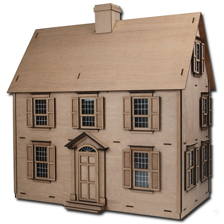 The Laser Cut Jefferson Dollhouse Kit