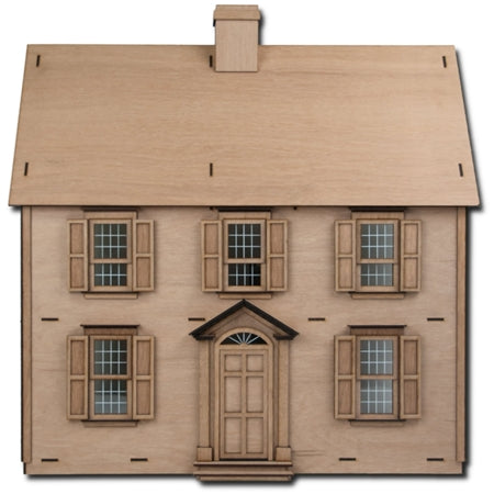 The Laser Cut Jefferson Dollhouse Kit