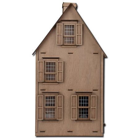 The Laser Cut Jefferson Dollhouse Kit