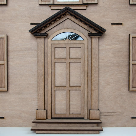 The Laser Cut Jefferson Dollhouse Kit
