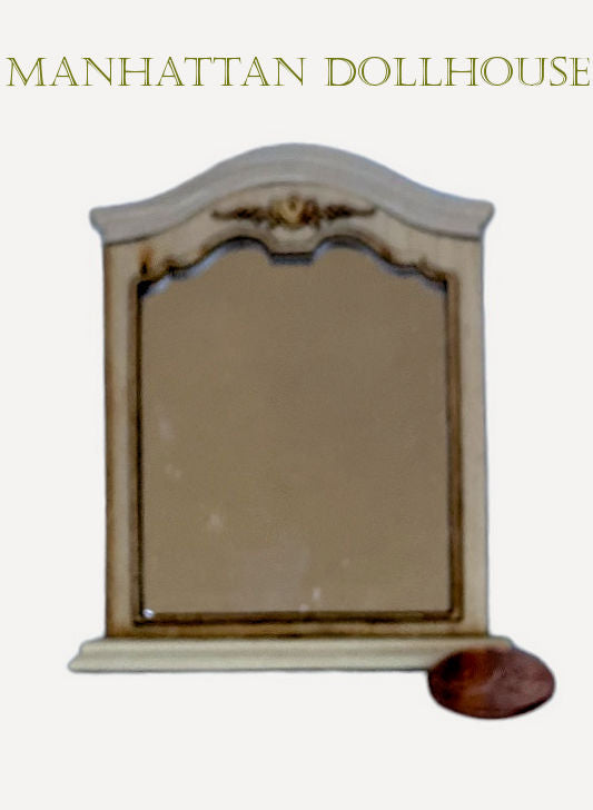 Unpainted Miniature Mirror