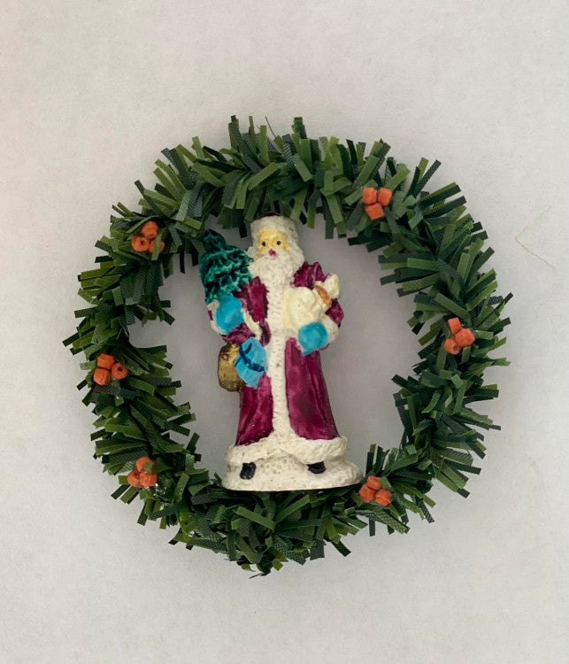 Victorian Santa Claus Wreath