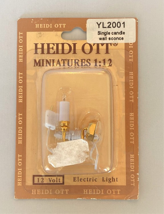 Heidi Ott Single Candle Wall Sconce