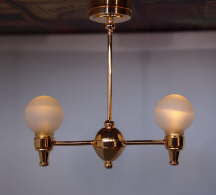 Central Park Dollhouse Ceiling Lamp-Natural Bright LED Light-C31