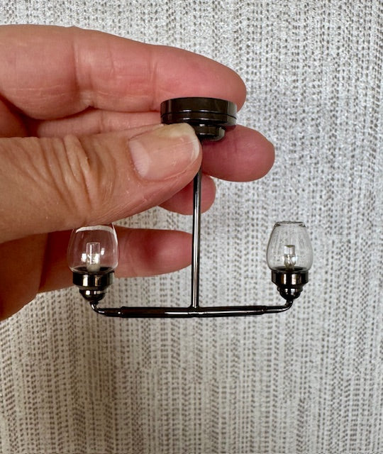 Touchless Battery Park Ceiling Lamp with Wand  C46 BL 1
