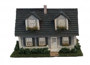 Cape Cod Dollhouse Kit 144th Scale