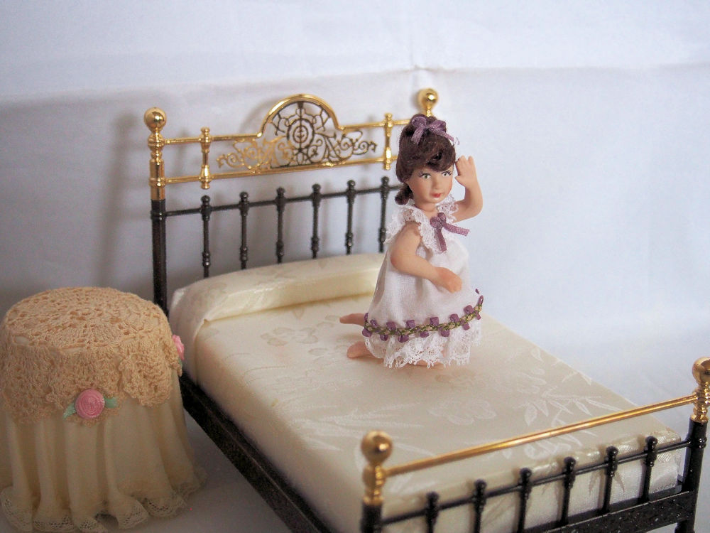 Young Girl Dollhouse Doll