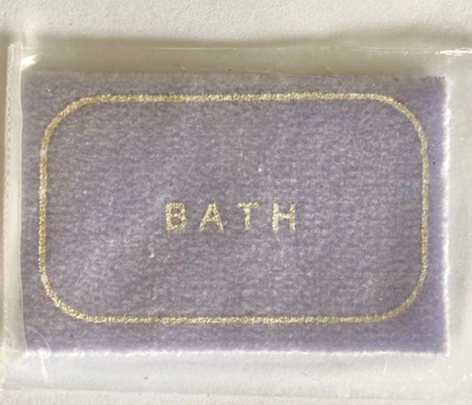 Dollhouse Bath Mat in Purple