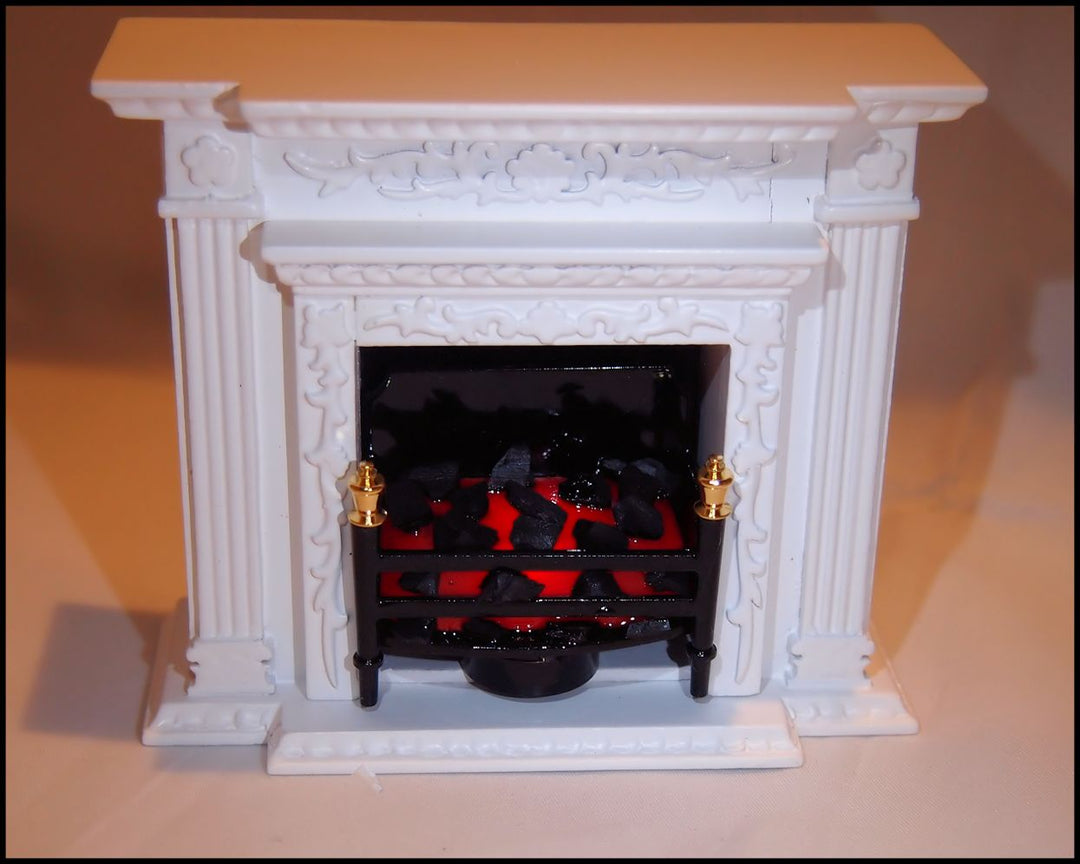 Battery-Operated Fireplace Insert for Dollhouses T22