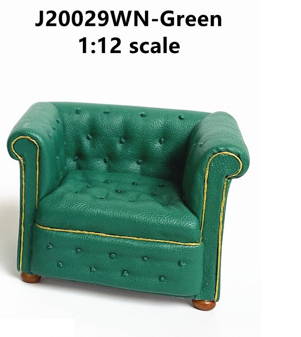 Contemporary Chesterfield ARM Chair mid 1800s Green