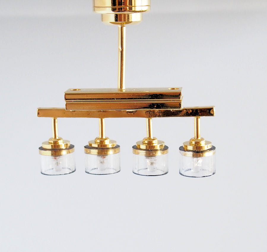 High Line Modern Dollhouse Light-LED Battery C44