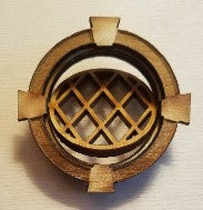Miniature Round Working Window