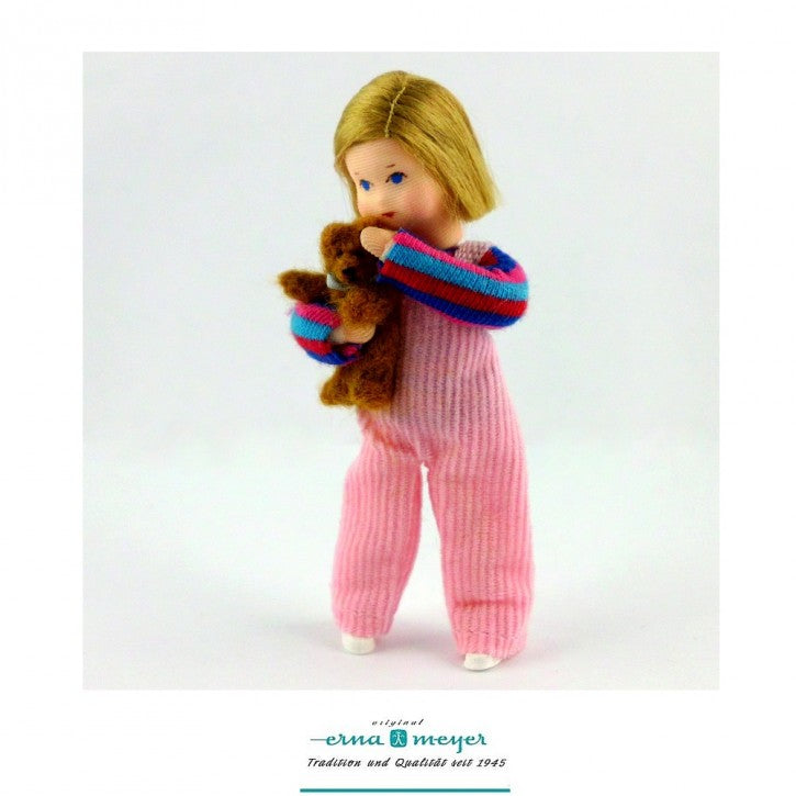 Erna Meyer Lea with her Teddy