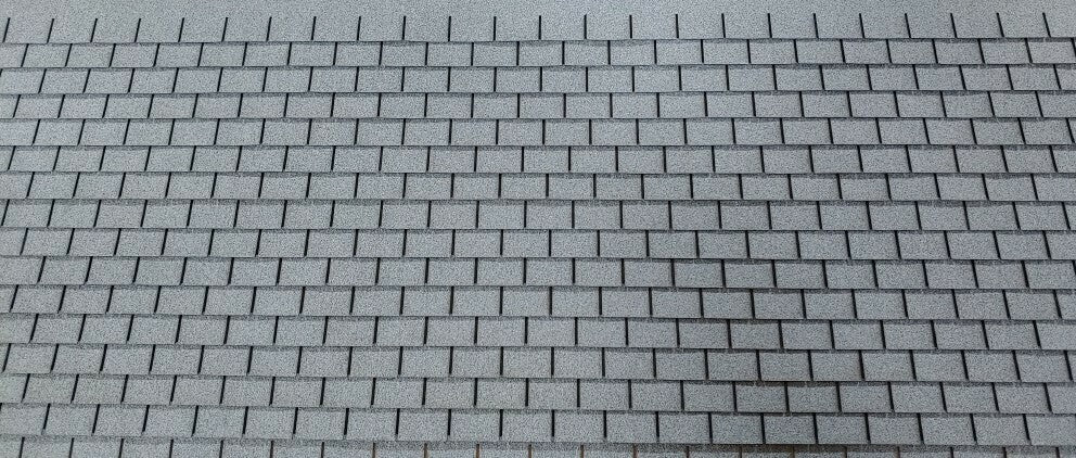 Granite squarebutt asphalt shingles