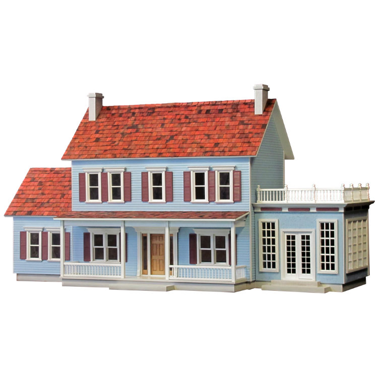 The Foxcroft Estate Dollhouse Kit