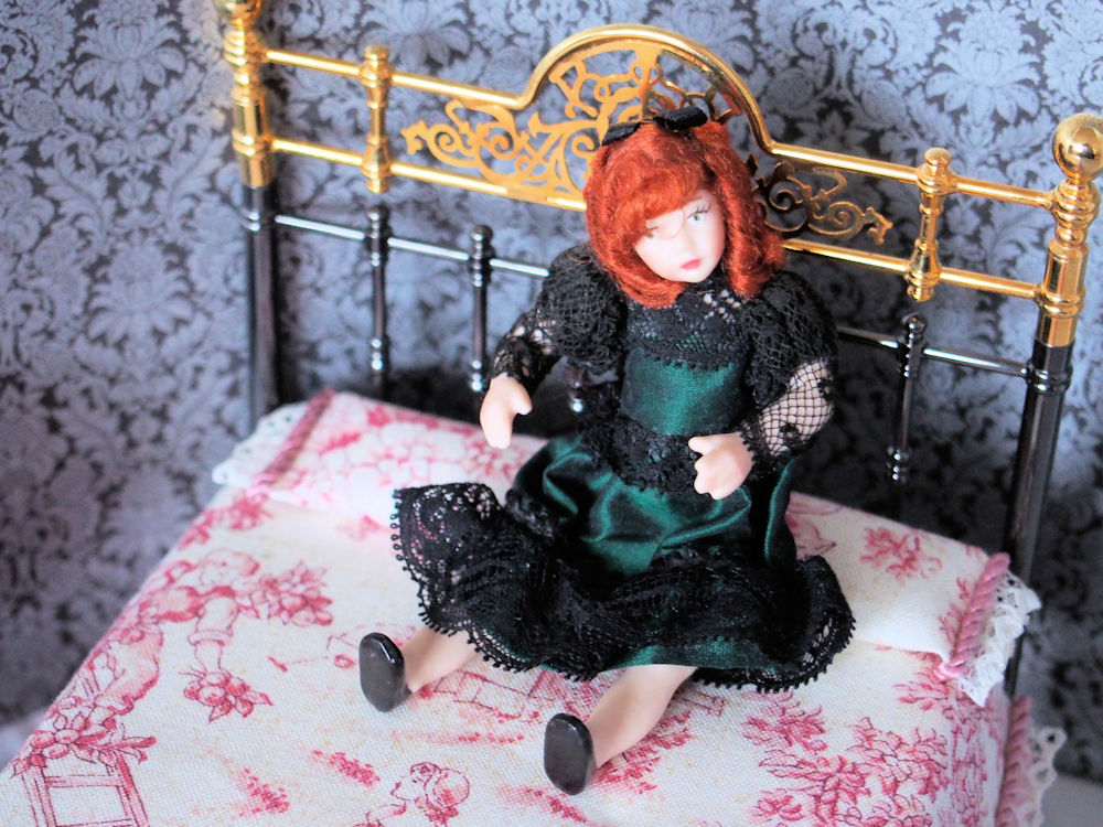 Little Girl with a Green Dress