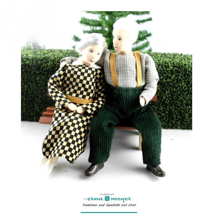 Dollhouse Grandparents Herta &amp; Paul by Erna Meyer