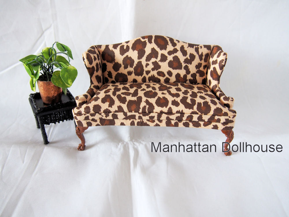 Leopard Print Couch