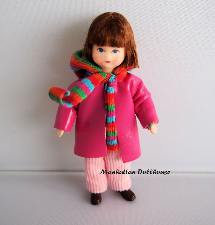 Miniature Little Girl Dollhouse Doll by Erna Meyer-Nele