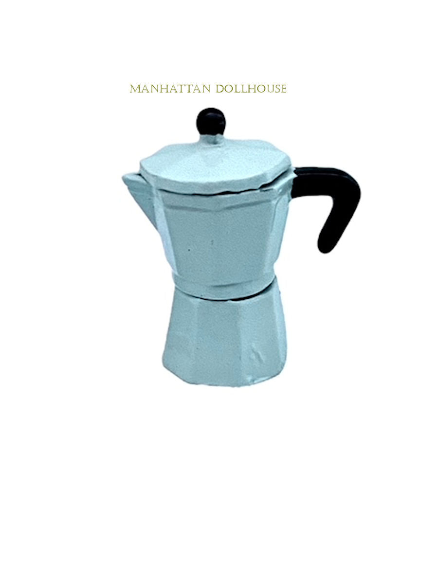 Light Blue Mini Espresso Machine