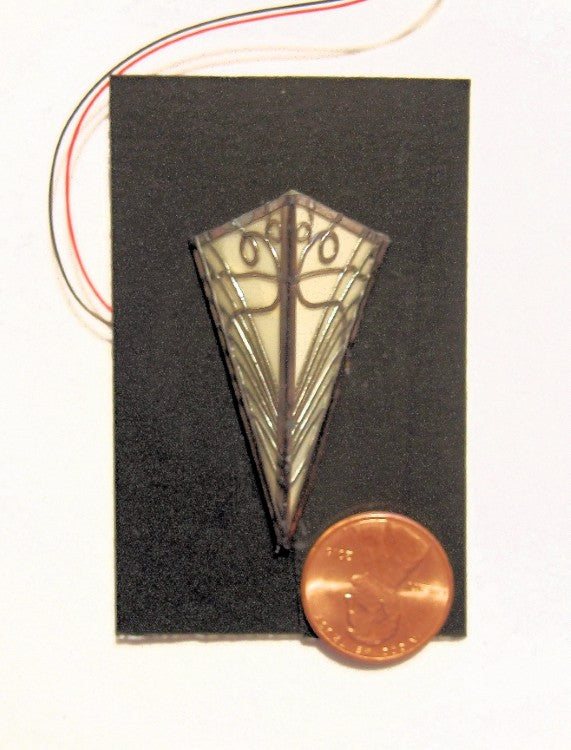 Art Deco Miniature Sconce by Barbara Sabia