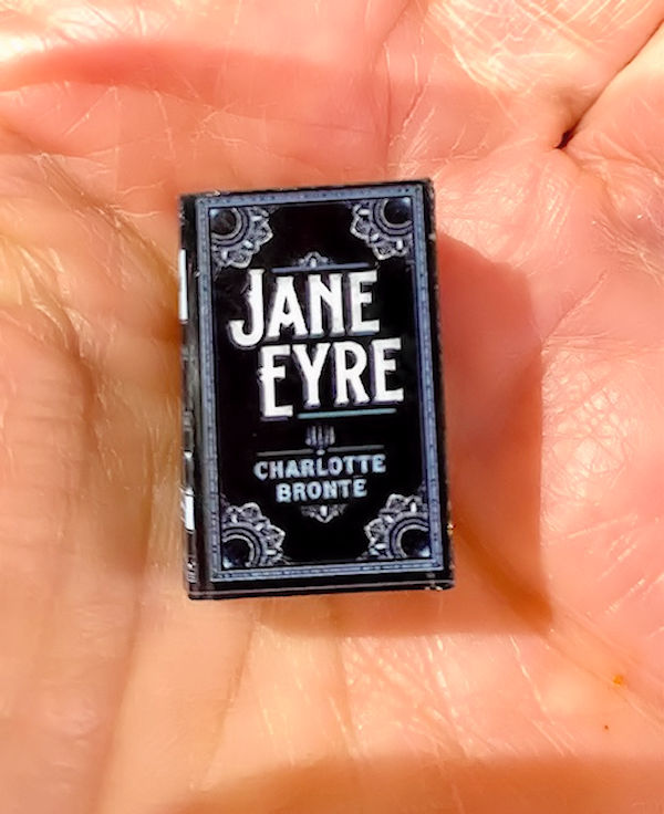Jane Eyre-Miniature Book with Actual Printed Pages