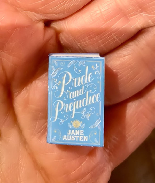 Pride and Prejudice Miniature Book with Printed Pages