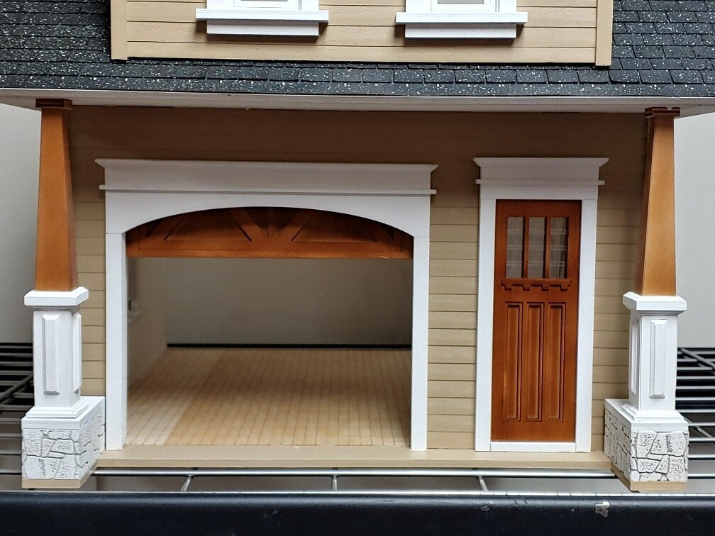 Craftsman one car garage/workshop 1:12 scale