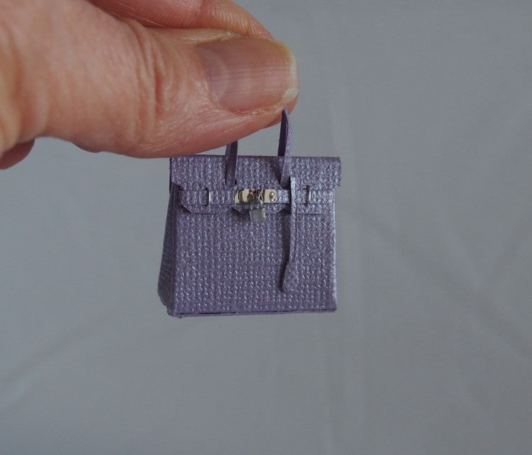 Lilac Designer Handbag