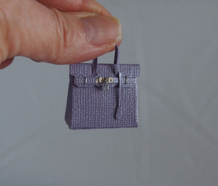 Lilac Designer Handbag