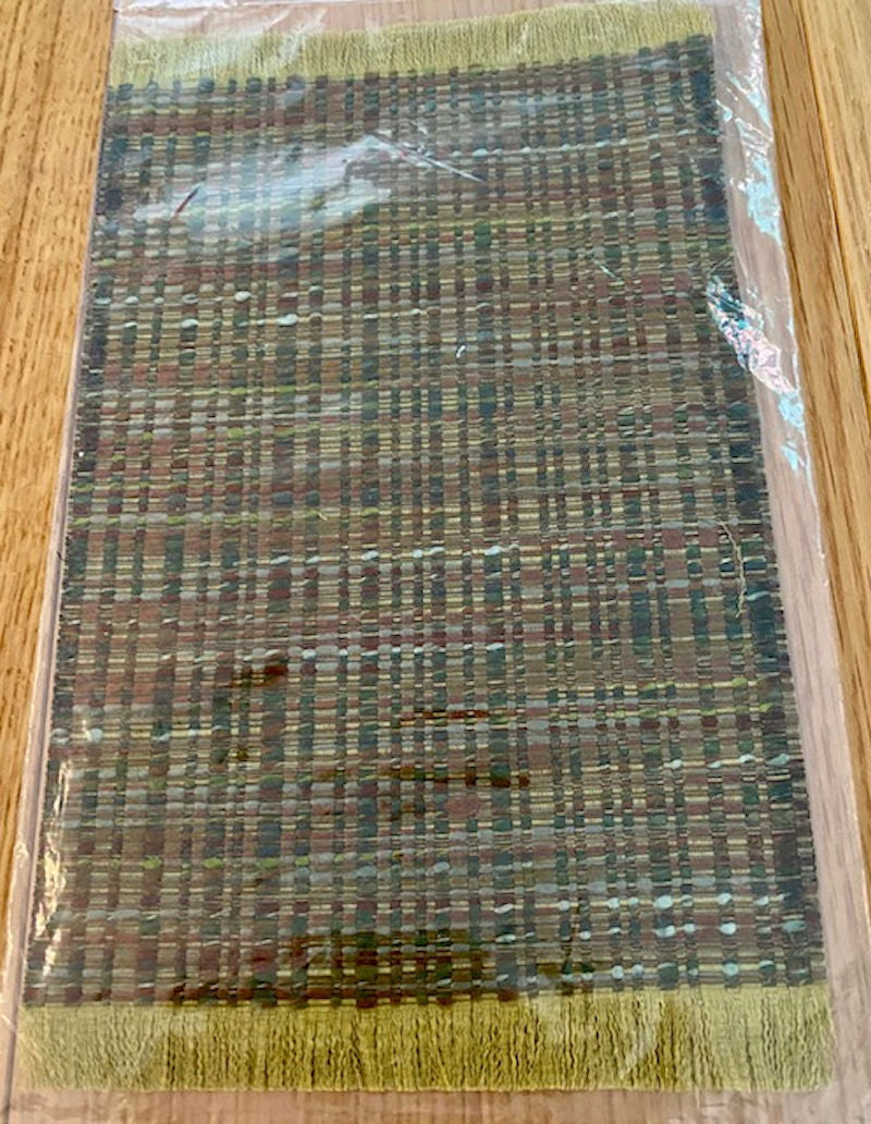 Olive Toned Miniature Rug