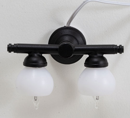 Double Black Sconce