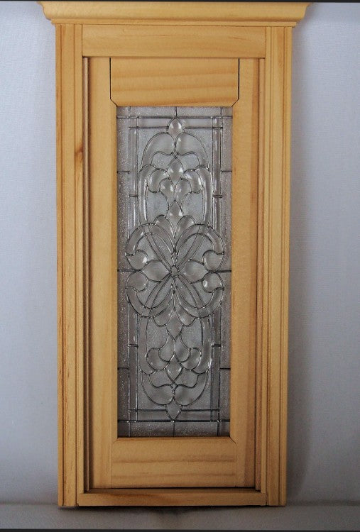 Miniature Dollhouse Bevels Door by Barbara Sabia