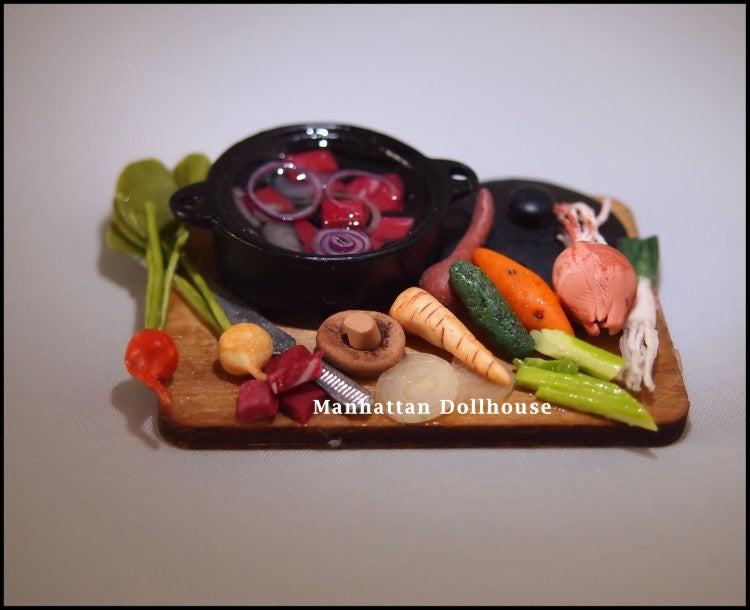 Stew Platter with Vegetables
