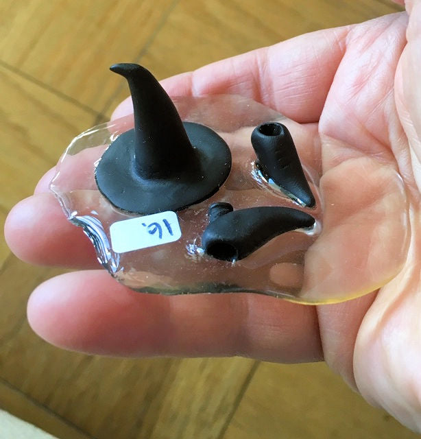 Miniature Witches Hat and Shoes