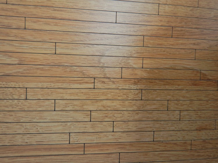 Dollhouse Miniature Floor- Northern Oak