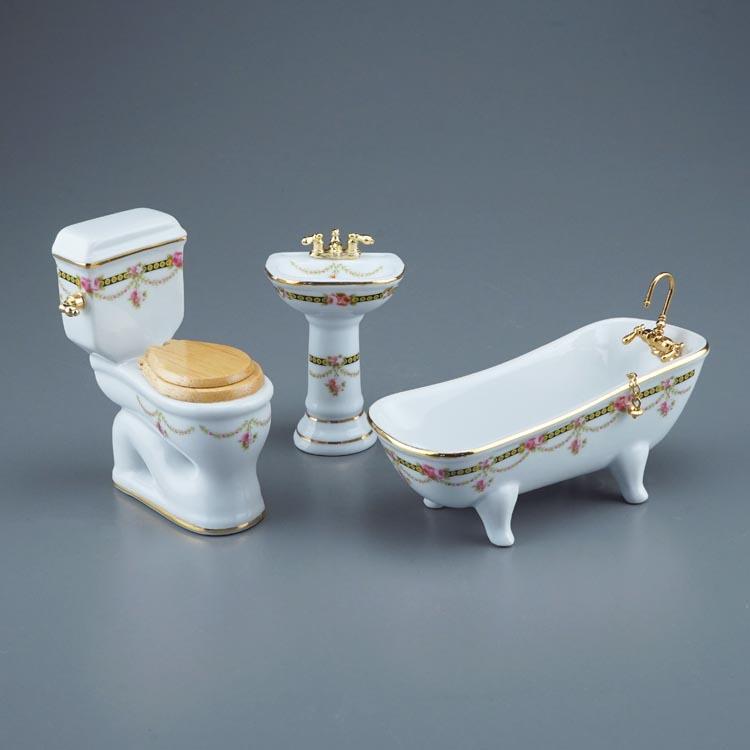 Victoria Bathroom Set by Reutter Porcelan