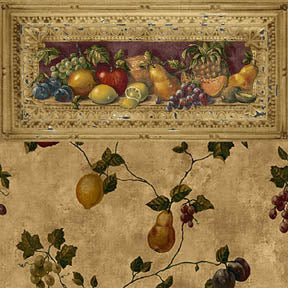 Fruit Pattern with Border