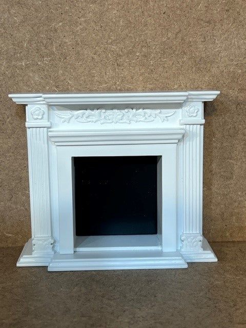 White Miniature Fireplace Y9201A