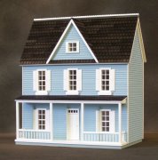 1/2 Inch Scale Farmhouse Dollhouse Kit