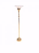 Park Ave. South Miniature Floor Lamp in Brass F15