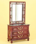 The Antoinette Console and Mirror