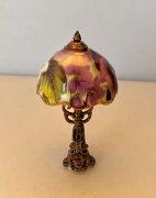 Floral Shade Table Lamp-Non Electric
