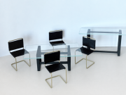 Miniature Modern Dining Room Set