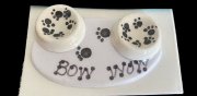 Miniature Dog Bowls with Mat