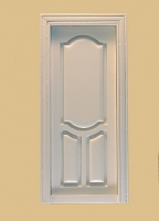Stannford Interior Dollhouse Door in White