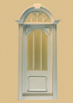 Cambridge Exterior Door in White
